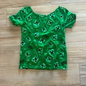 Kids Minecraft top size XL